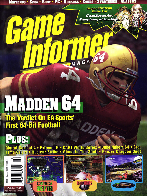 Game Informer Issue 54 (October 1997) cover